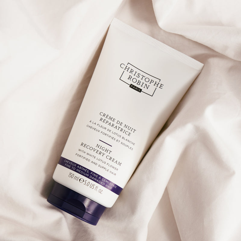 Christophe Robin - Night Recovery Cream with White Lotus Flower, 150ml