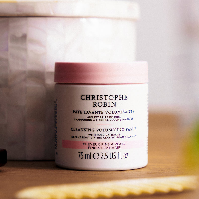Christophe Robin - Cleansing volumising paste pure with rose extracts 75ml