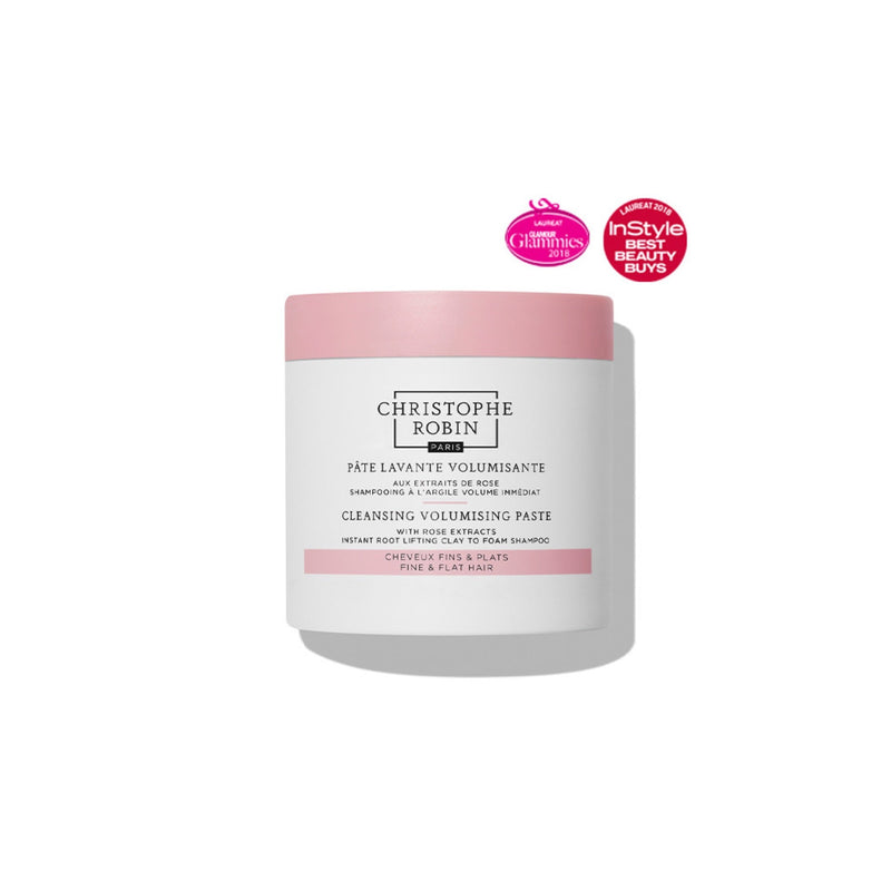 Christophe Robin - Cleansing volumising paste pure with rose extracts 250ml - MCMBEAUTY