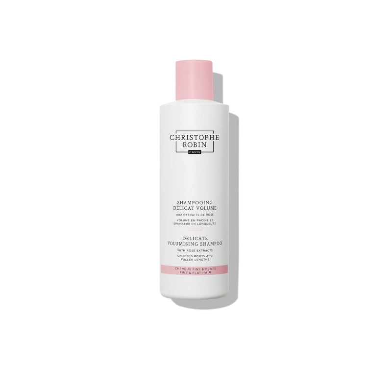 Christophe Robin - Delicate volumising shampoo with rose extracts 250ml - MCMBEAUTY