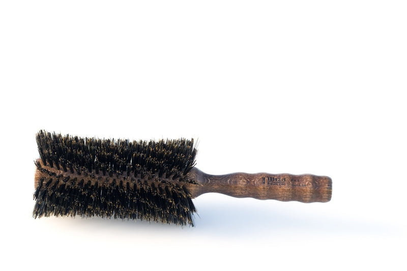 Ibiza Hair - H6 80mm Hardwood Handle Extra Large Swirled Bristle - MCMBEAUTY