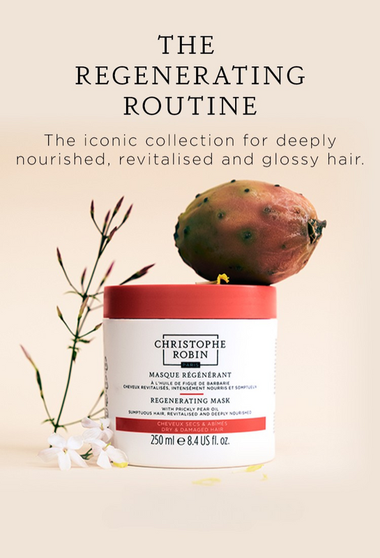 Christophe Robin regenerating mask with prickly pear image 