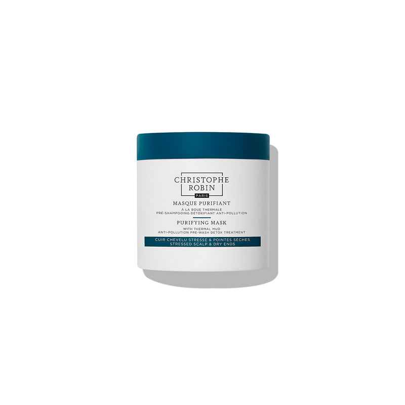 Christophe Robin Purifying Mask for stressed scalp and dry ends 