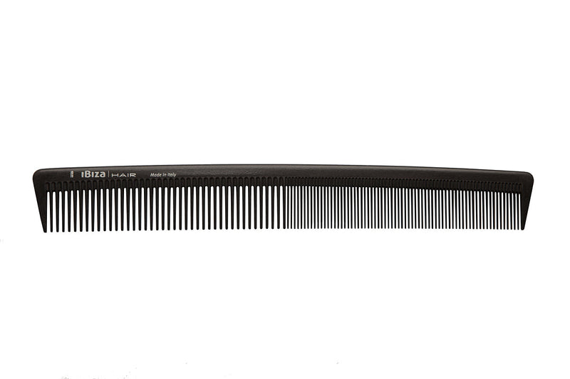 Ibiza hair tools black wand comb for styling and cutting