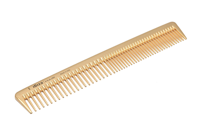 Ibiza Hair Tools gold styling comb