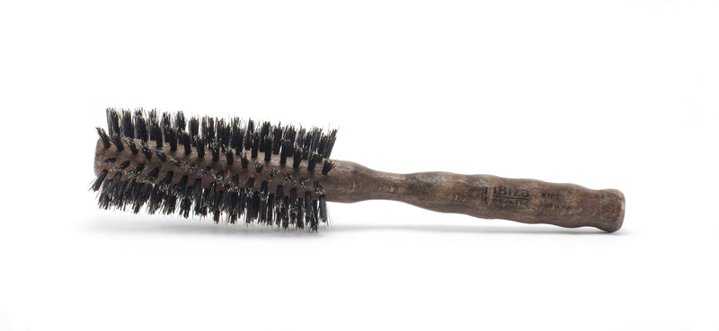 Ibiza Hair Tools H1 45mm blow dry brush with hardwood handle swirled bristles 
