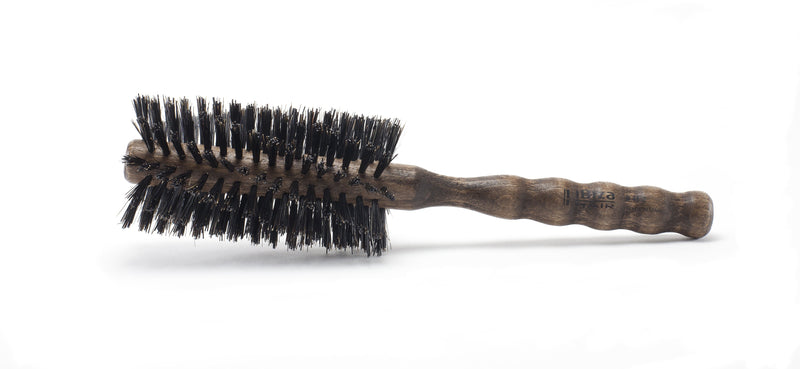 Ibiza Hair Tools H2 55mm blow dry brush with hardwood handle swirled bristles