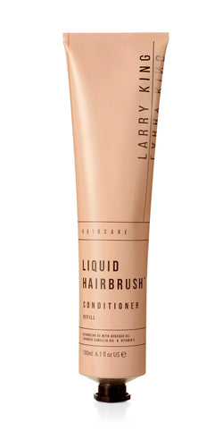 Larry King Liquid Hairbrush detangling conditioner for all hair types, 150ml refill 