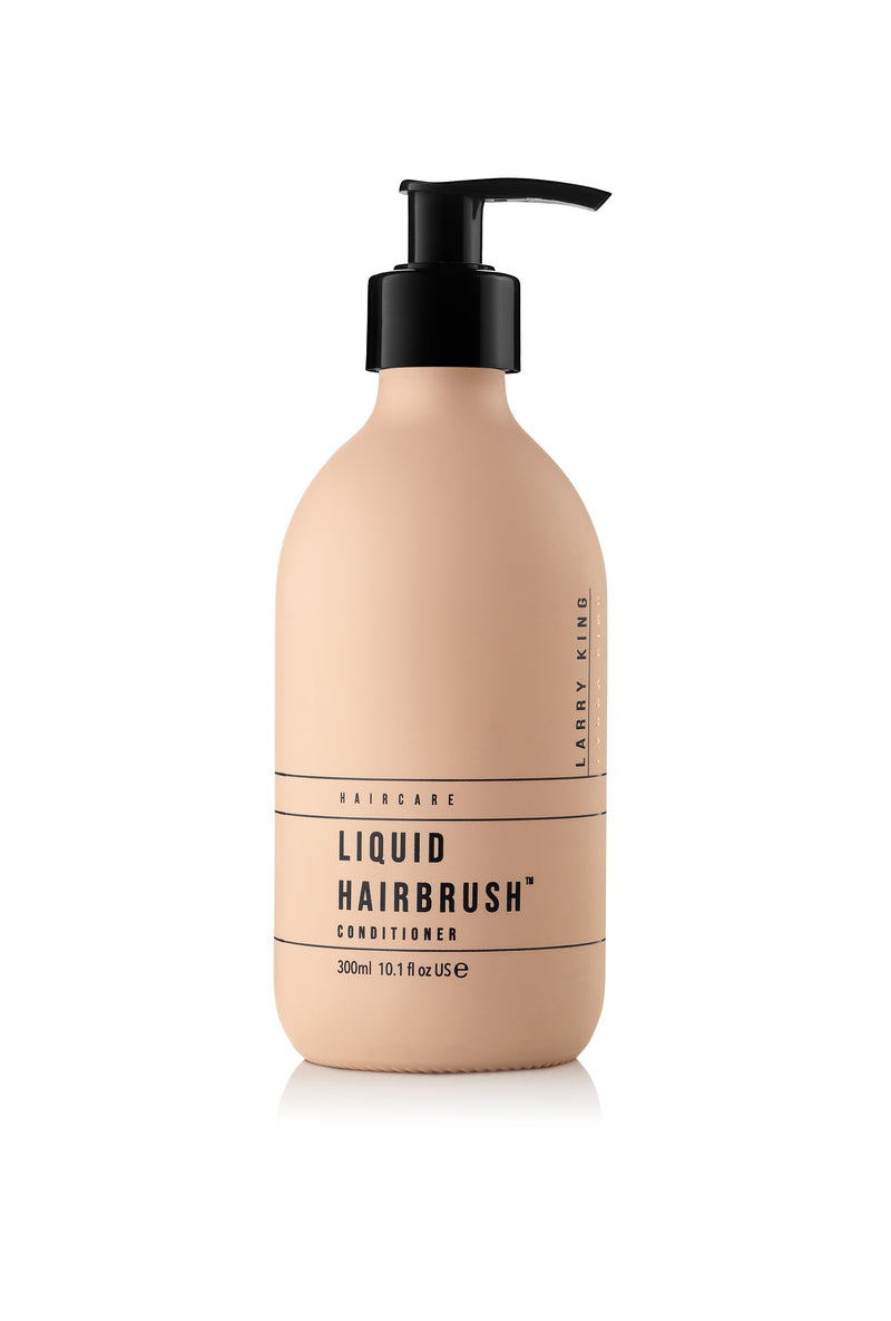 Larry King Haircare Liquid Hairbrush detangling conditioner